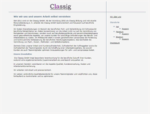 Tablet Screenshot of classig.de